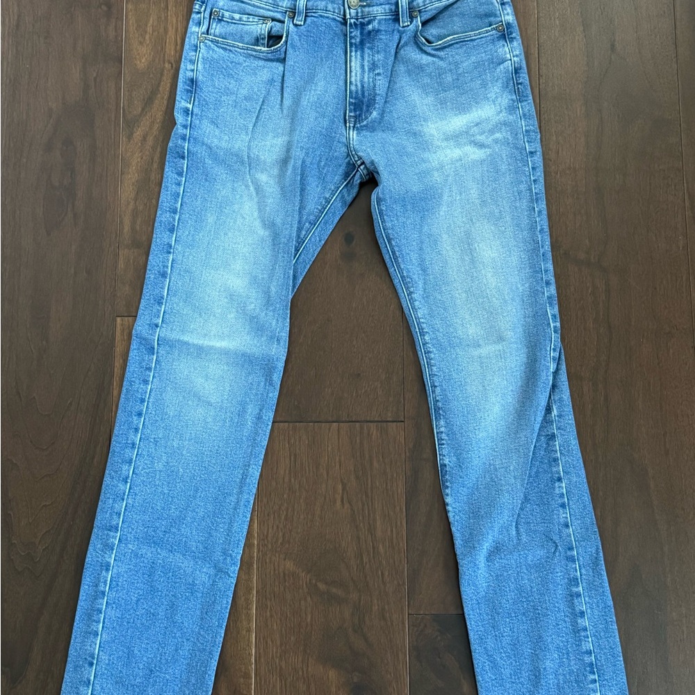 Men's Slim Fit Blue Jeans